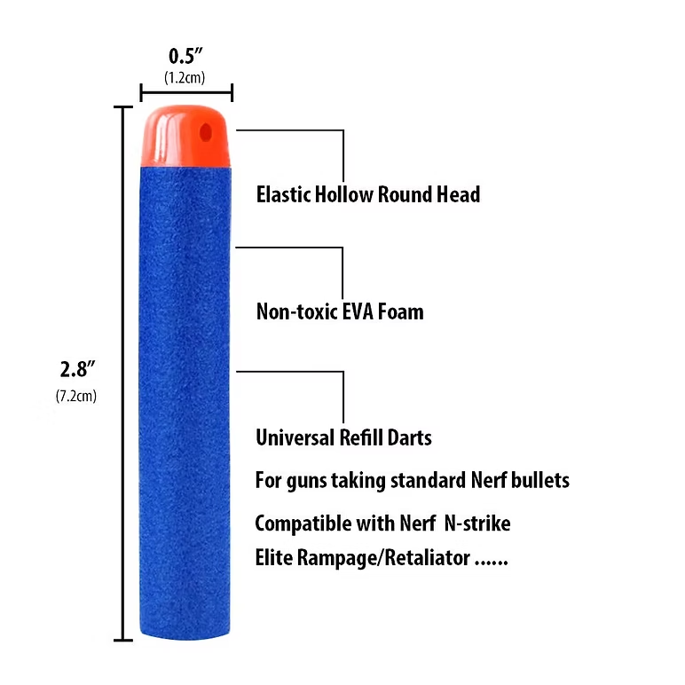 Nerf Dart Specifications